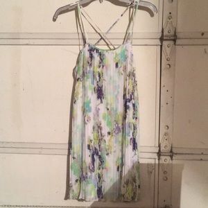BCBG xs trapeze dress new